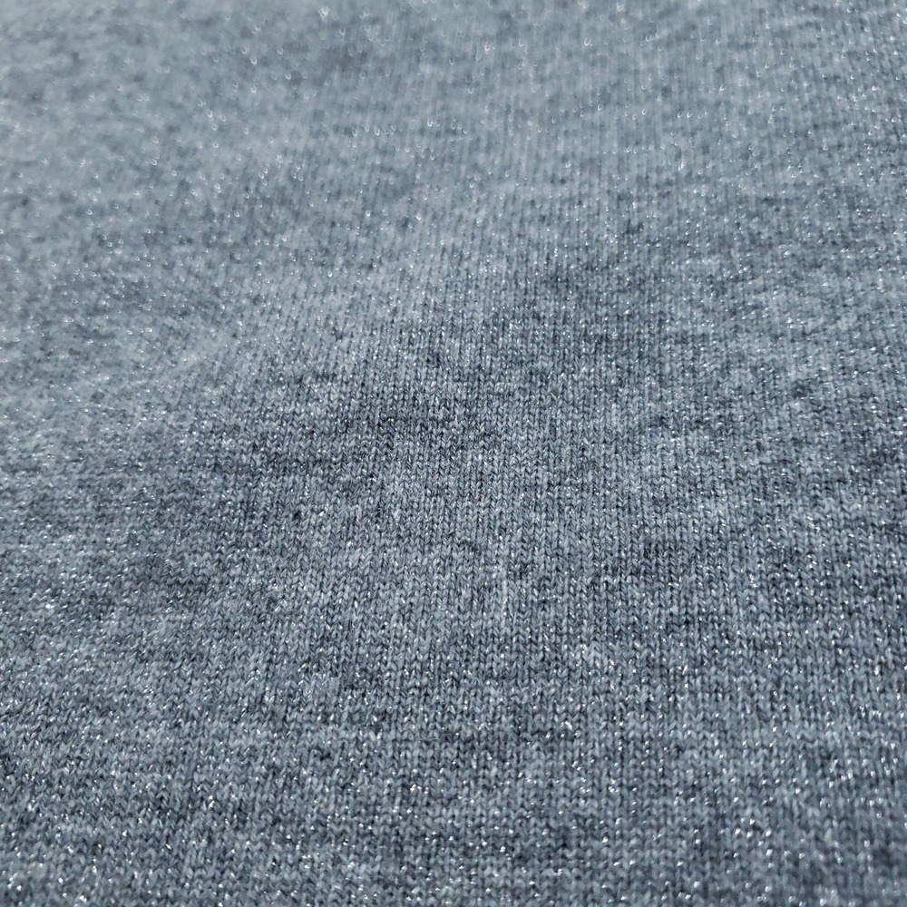 McCulley's Sweater Womens Medium Gray Glittery Knit‎ Crewneck Pullover Cashmere - Picture 13 of 14